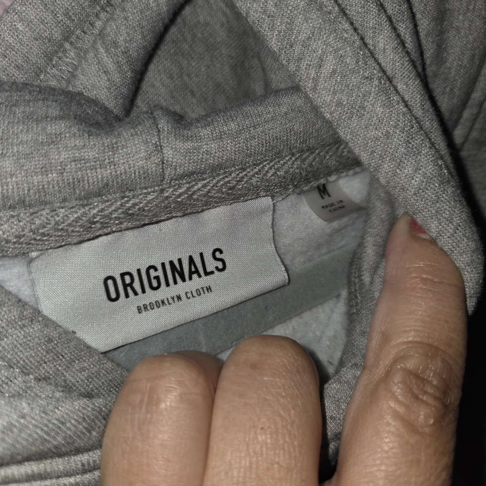 Brooklyn Cloth Originals Gray Hoodie - Picture 2 of 2